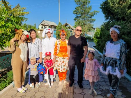 Балаларды қорғау күні «Біз бақытты балдырған»ойын-сауық