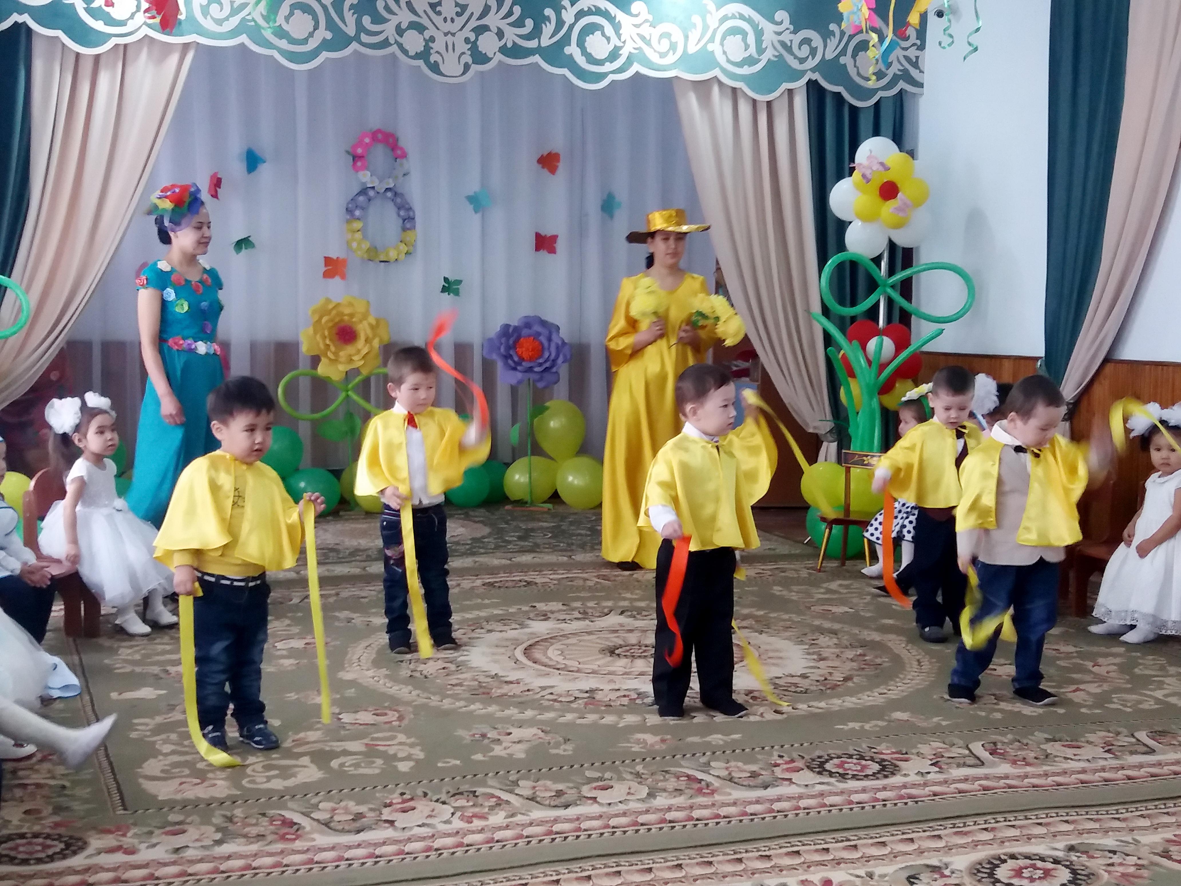 "Айгөлек" екінші кіші тобының ертеңгілігінен....