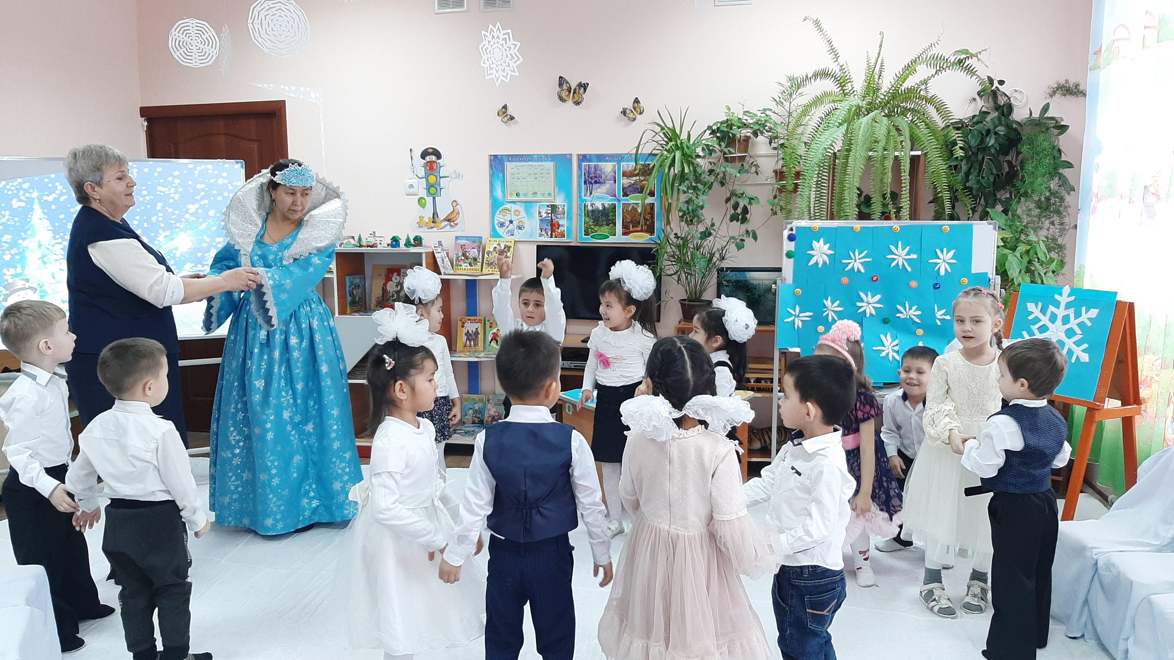 "Алақай қыс келді" ашық ұйымдастырылған оқу қызметі