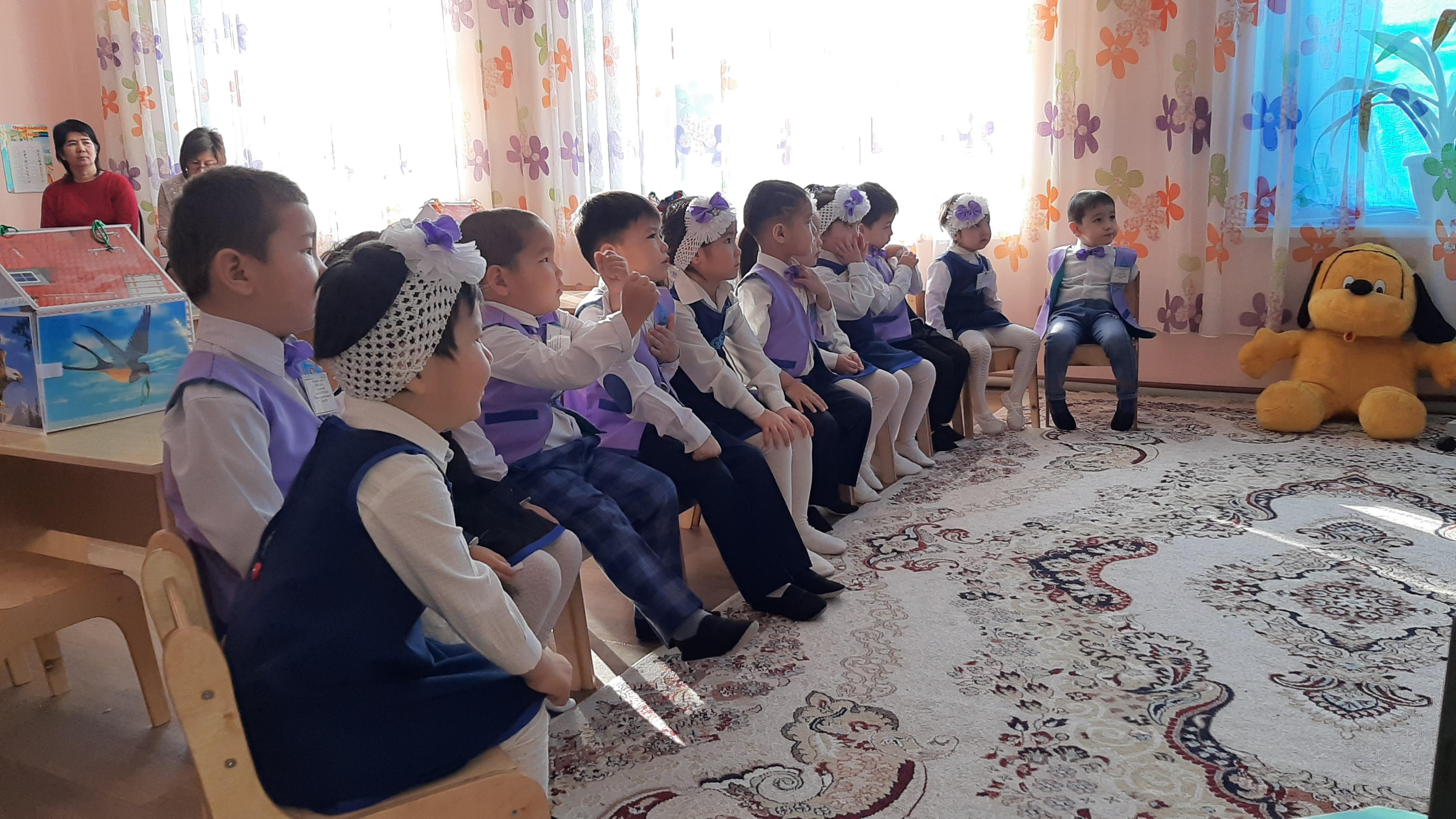 "Құстардың түрлері" тақырыбында ашық ұйымдастырылған оқу қызметі