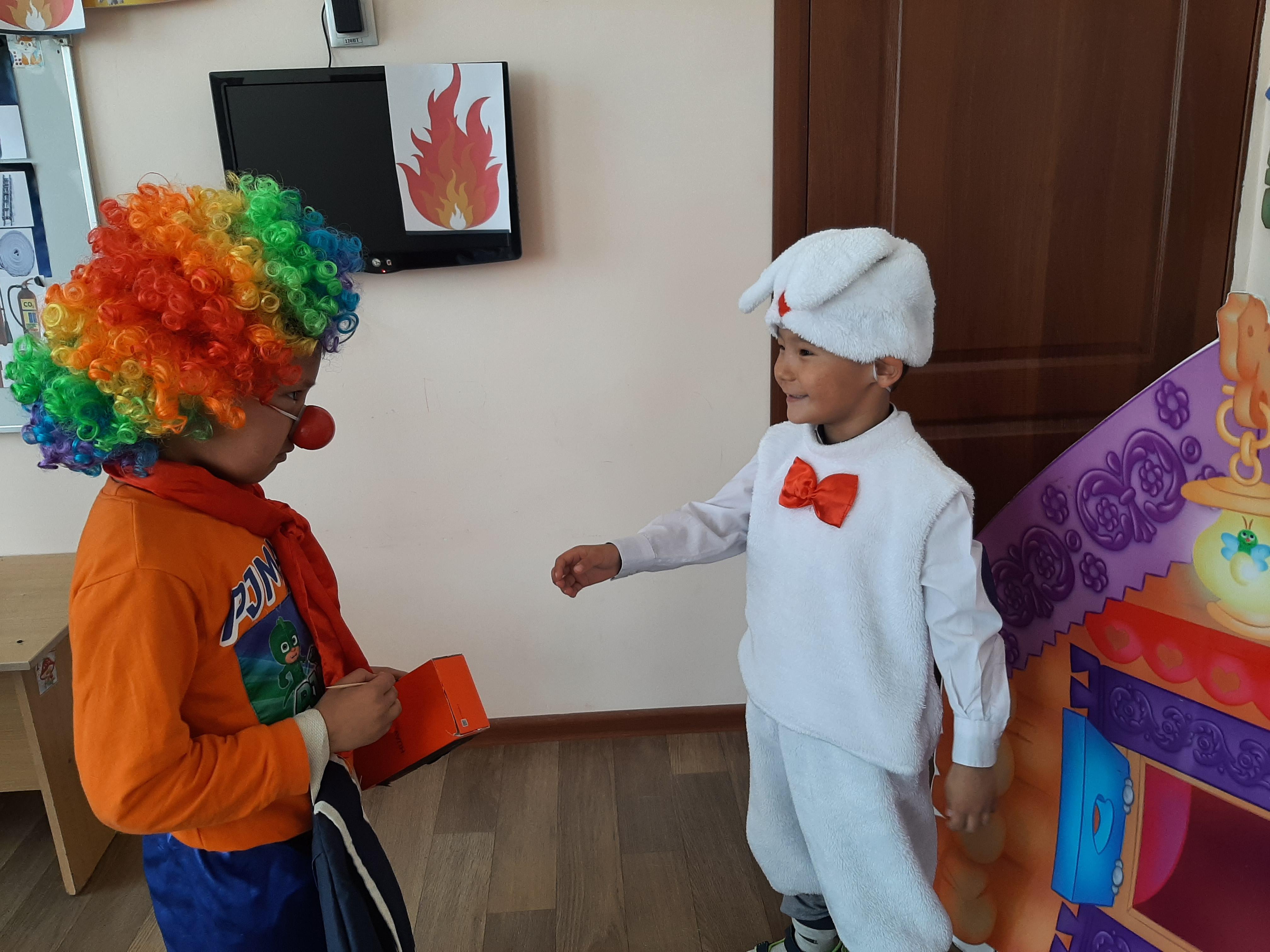 «Отпен ойнама қауіпті» тақырыбында ойын-сауық