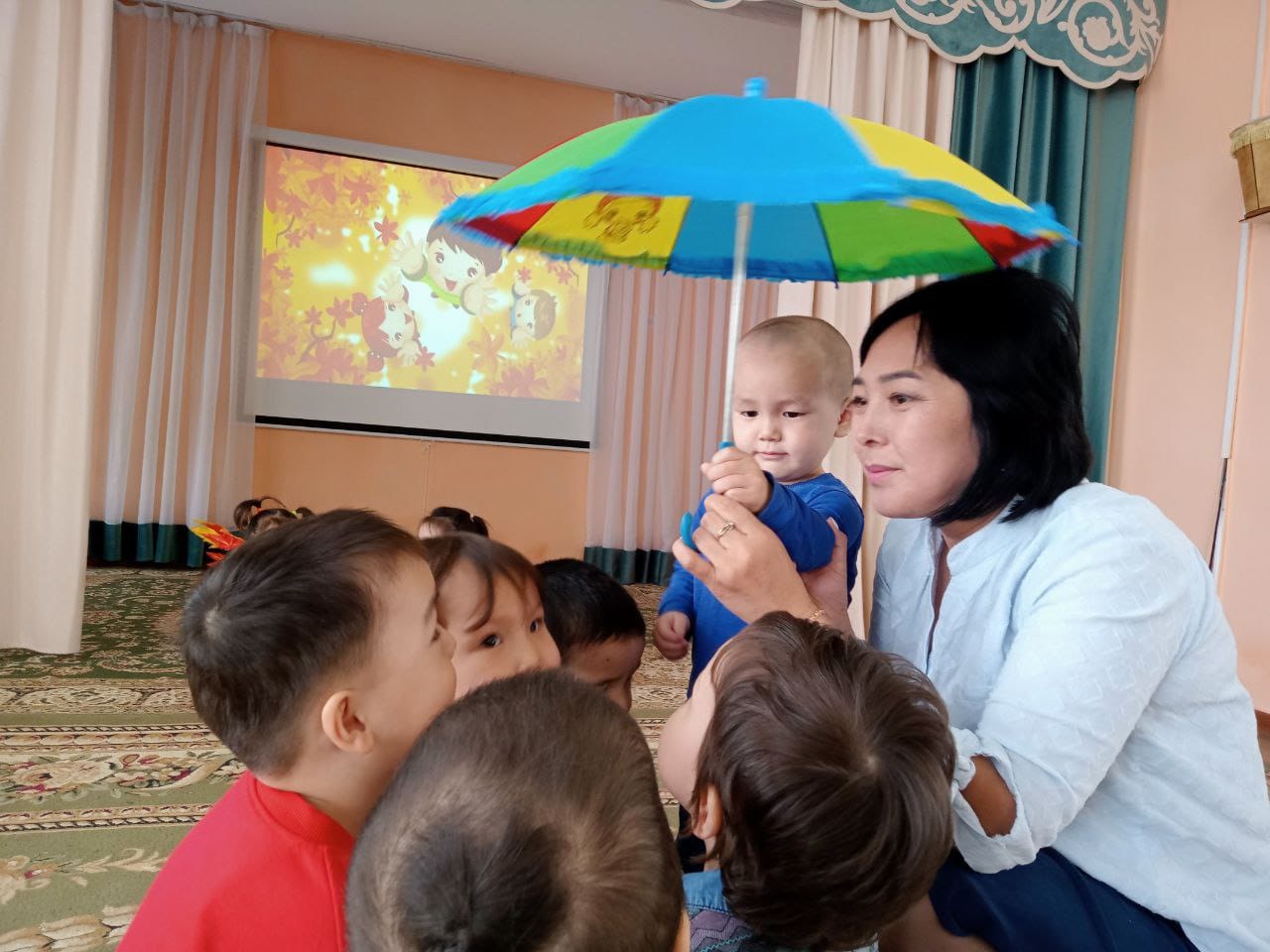 Ойын: "Күн, жаңбыр, жел!"